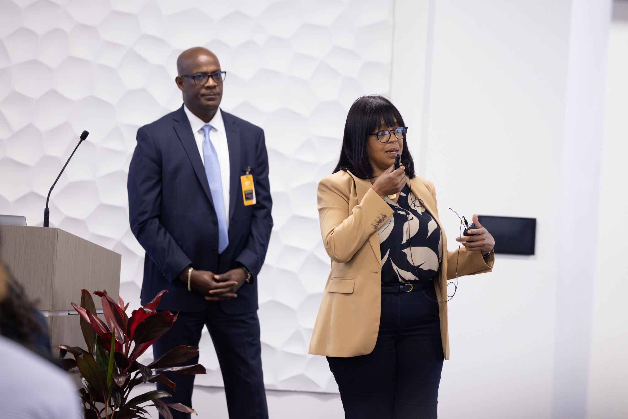 Photo from the Harris County Business Summit for the Office of Commissioner Rodney Ellis